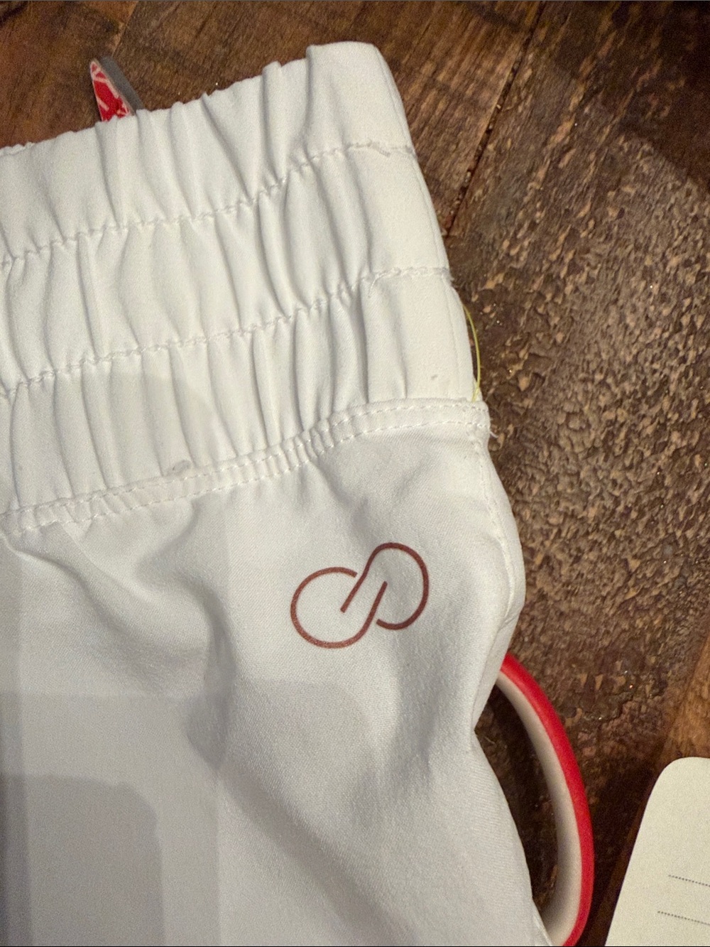 Calia White Women’s Athletic Shorts lrg - STUFF Accent mk up bag 2 pc bundle - Picture 3 of 5